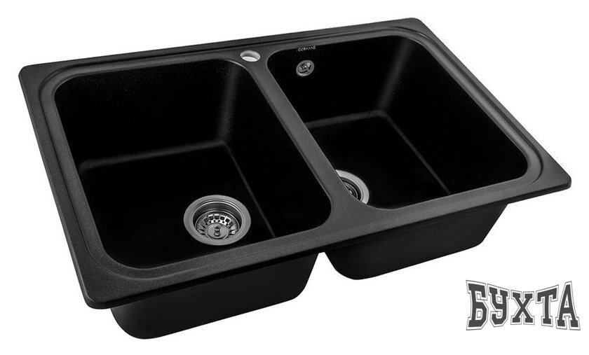 Кухонная мойка Gerhans C02 (оникс)