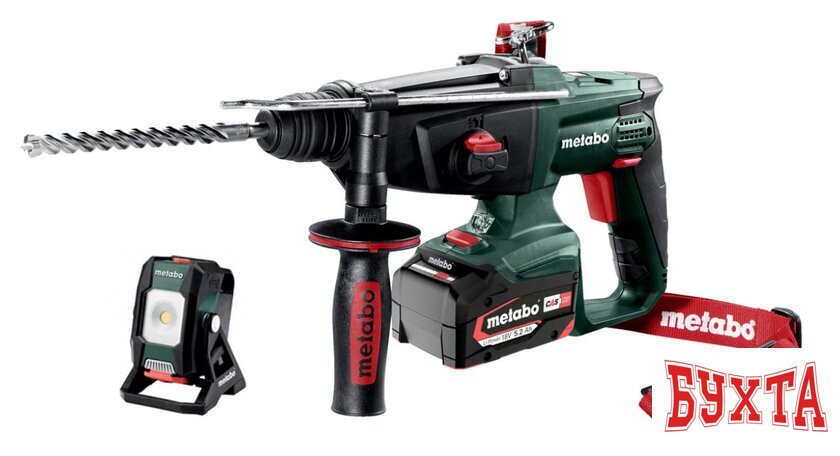 Перфоратор Metabo KHA 18 LTX T0526 (с 1-им АКБ, прожектор)