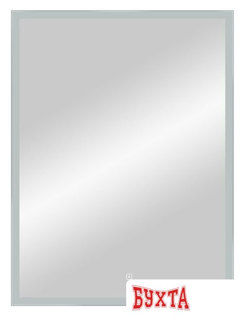 Мебель для ванных комнат Континент Зеркало Frame Silver Led 60x80