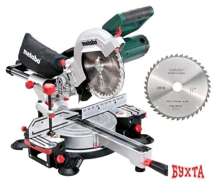 Торцовочная пила Metabo KGS 216 M Set 690827000