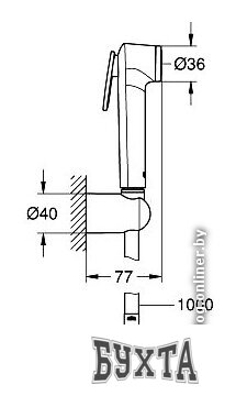 Гигиенический душ Grohe Tempesta-F Trigger Spray 30 26352000