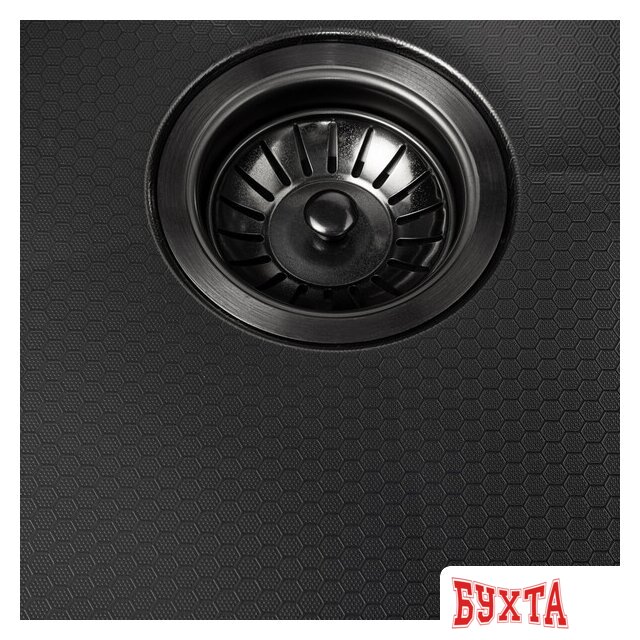 Кухонная мойка ARFEKA ECO AR 550*450 BLACK PVD NANO DECOR