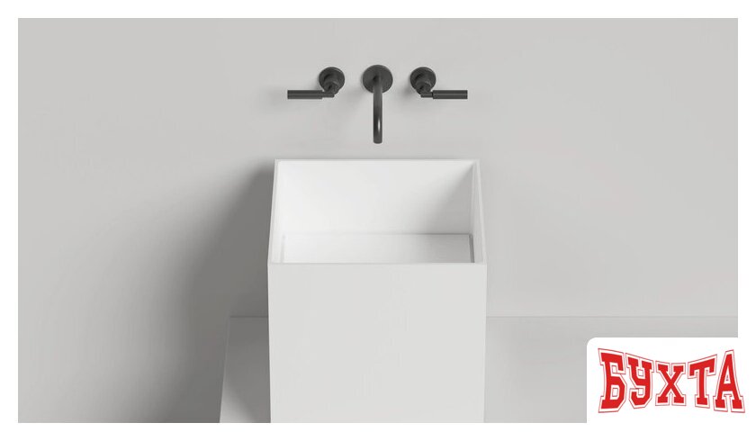 Умывальник Salini Armonia Square 03 130513G (S-Sense, глянцевый)