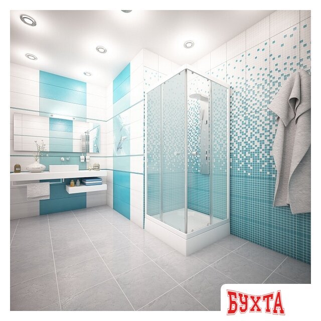 Душевой уголок Метакам Universal 80x80 KKS_011746 (матовое стекло)