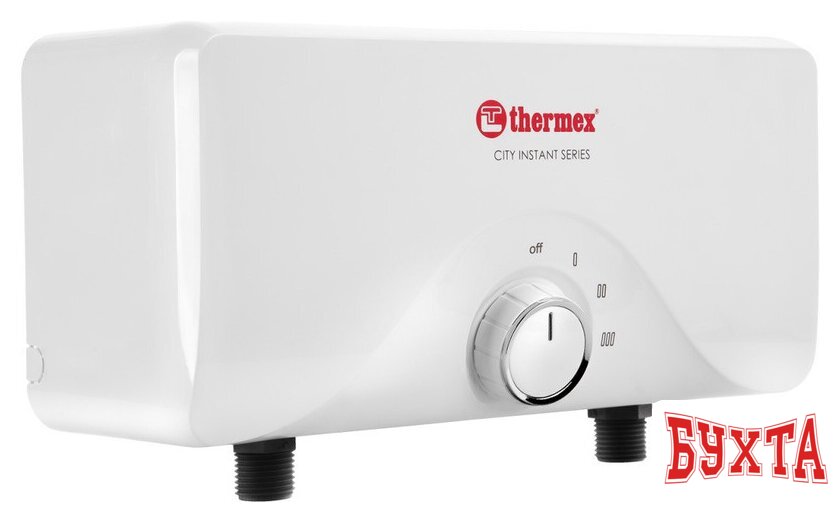 Проточный электрический водонагреватель кран+душ Thermex City 5500