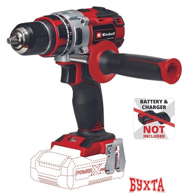 Дрель-шуруповерт Einhell TP-CD 18/80 Li BL-Solo 4514300 (без АКБ)