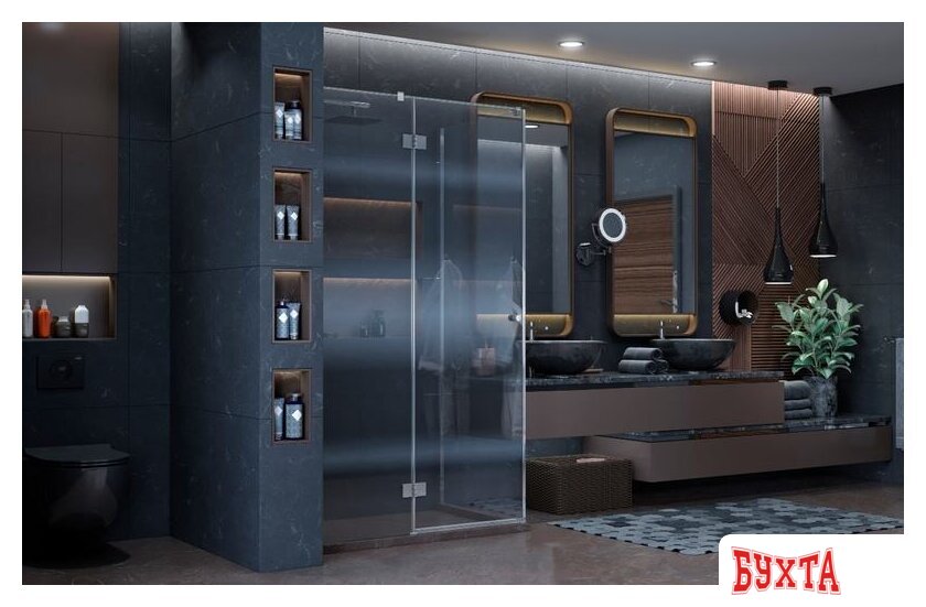 Душевой уголок Ambassador Set 12011104L-ST5