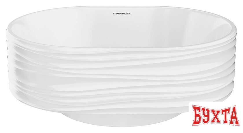 Умывальник Kerama Marazzi Artbasin Sabbia 53х38 SA.wb.50\WHT