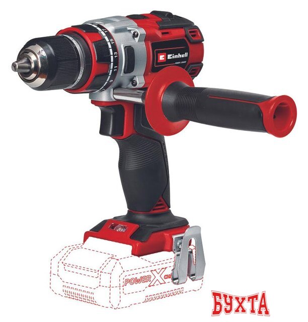 Дрель-шуруповерт Einhell TP-CD 18/80 Li BL-Solo 4514300 (без АКБ)