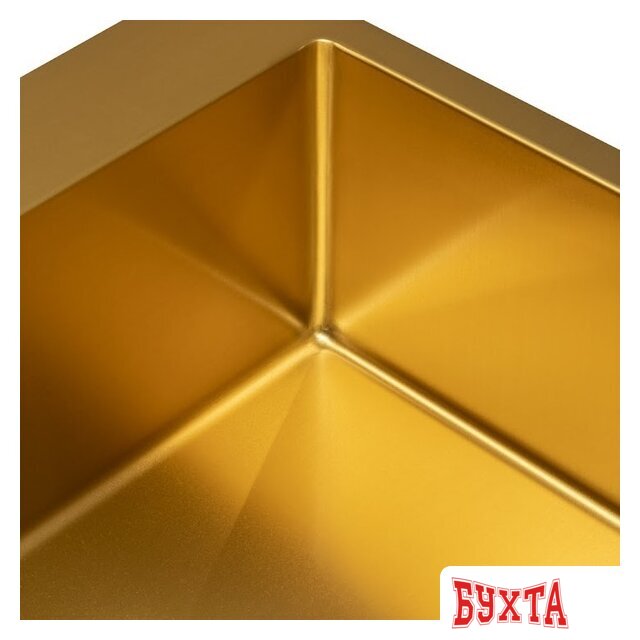 Кухонная мойка ZorG ZRN 5055 Nano PVD Gold