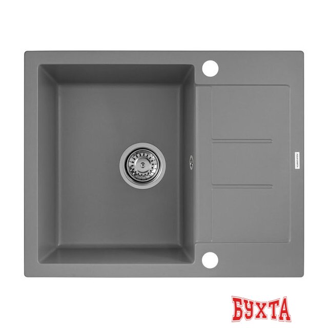 Кухонная мойка Aquasanita Tesa SQT102AW (alumetallic 202)