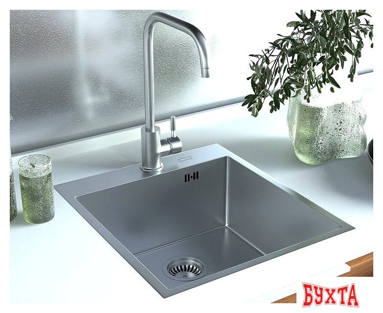 Кухонная мойка ARFEKA AF 450*505 Satin