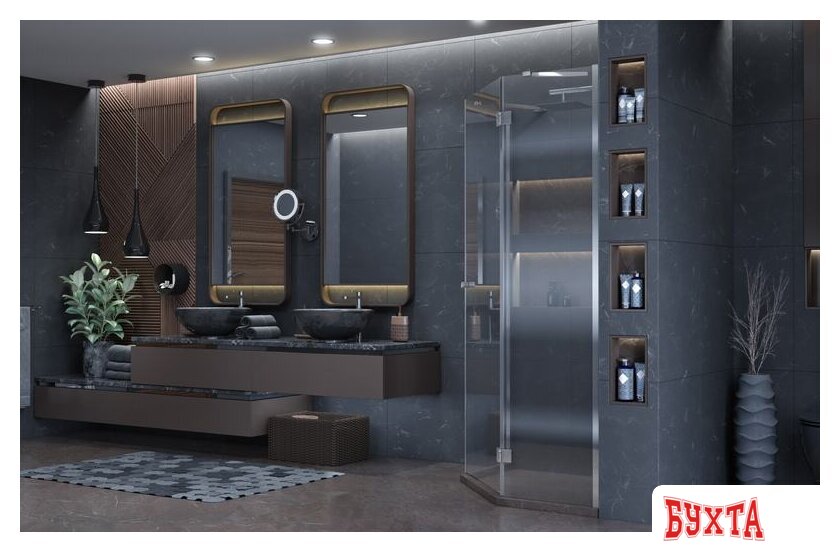 Душевой уголок Ambassador Set 12011111R-ST7