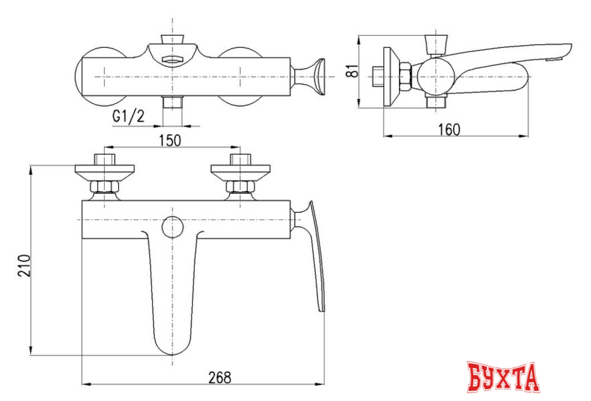 Смеситель Slezak RAV Тигрис TG154.5