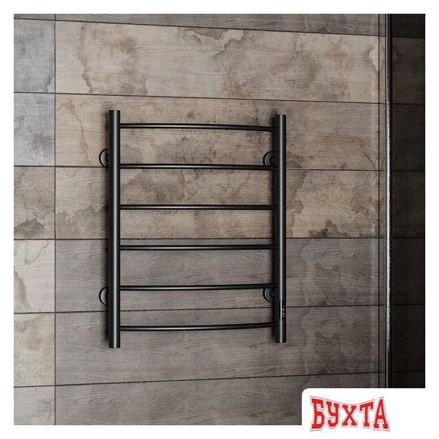Полотенцесушитель Roxen Santi BK-109AW-6T 11030-5365B (черный)
