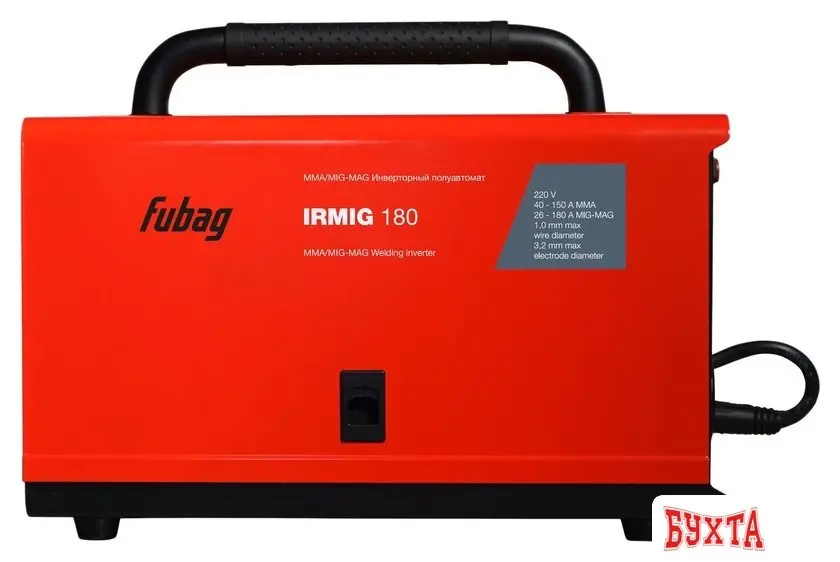 Сварочный инвертор Fubag IRMIG 180 (с горелкой FB 250)