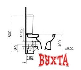 Унитаз Vitra S20 [9800B003-7204]