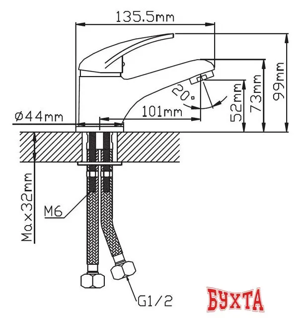 Смеситель Cronwil CD038-10