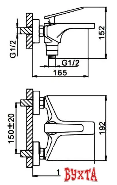 Смеситель FRAP H57 F3257