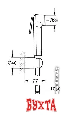 Гигиенический душ Grohe Tempesta-F Trigger Spray 30 [26355IL0]