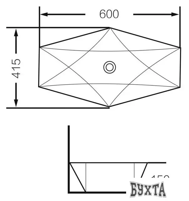 Умывальник Grossman GR-3030