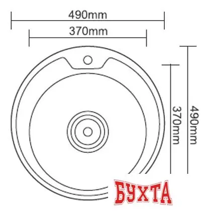 Кухонная мойка Ledeme L84949-6