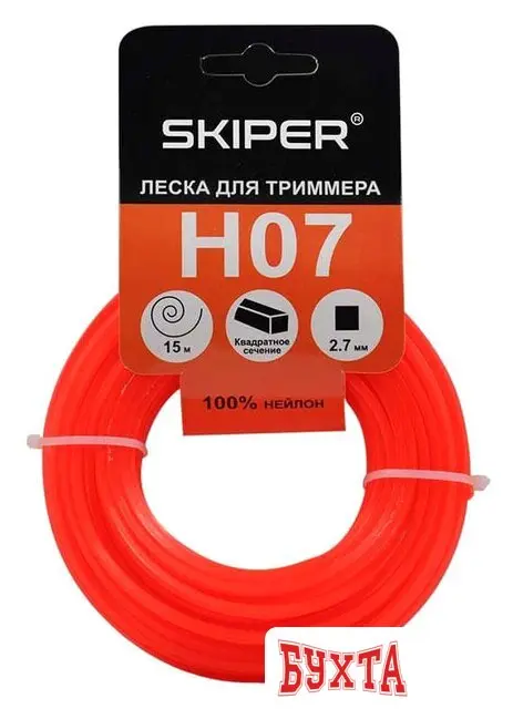 Леска для триммера Skiper H07