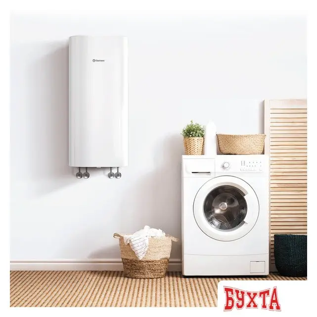 Накопительный электрический водонагреватель Thermex Flat 80 V Combi