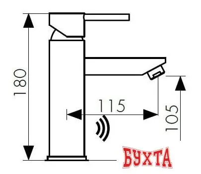 Смеситель Kaiser Sensor 38311