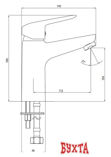 Смеситель Deante Alpinia BMO 020M