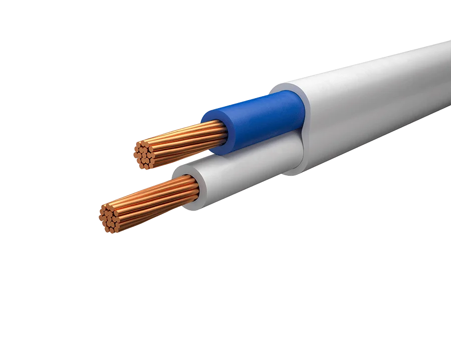 Шнур ШВВП 2*0,75 ГОСТ (100м), белый TDM SQ0120-0010, страна происх. РОССИЯ