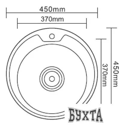 Кухонная мойка Ledeme L84545-6