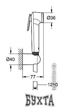 Гигиенический душ Grohe Tempesta-F Trigger Spray 30 26356IL0