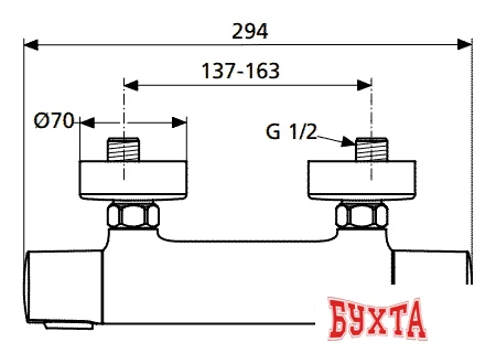 Смесители Ideal Standard CeraTherm A 4618 AA