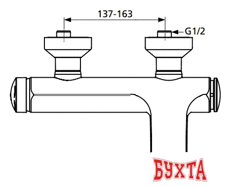 Смеситель Ideal Standard Melange A 4271 AA