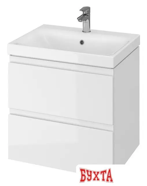 Мебель для ванных комнат Cersanit Тумба Moduo 60 SZ-MOD-MO60/Wh под умывальник Moduo 60