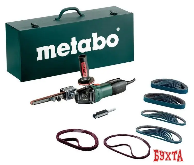 Ленточная шлифмашина Metabo BFE 9-20 Set 602244500