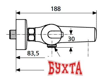 Смеситель Ideal Standard CeraTherm A 4623 AA