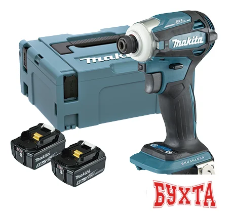 Винтоверт Makita DTD172RTJ (с 2-мя АКБ 5 Ah, кейс)