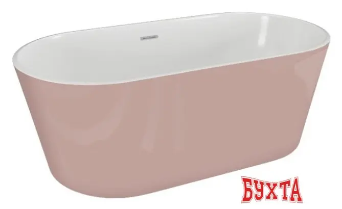 Ванна Polimat Uzo 160x80 00438 (розовый)