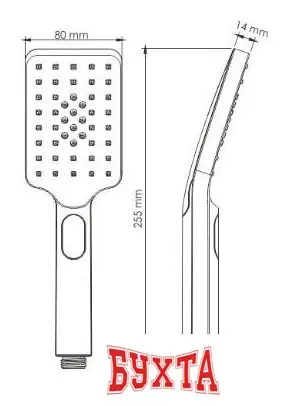 Душевая лейка Wasserkraft A126