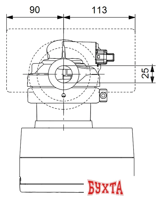 Циркуляционный насос Grundfos Magna3 25-40