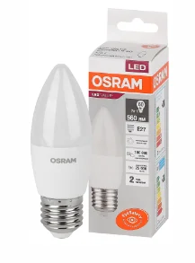 579477 Лампа светодиодная  LVCLB60 7SW/840 230V E27 10X1   RU OSRAM, Ввезен из РФ