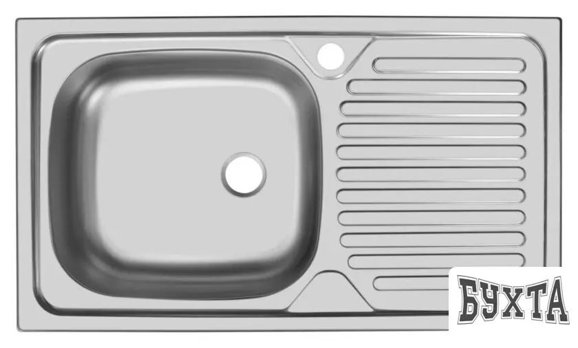 Кухонная мойка Ukinox CLM760.435 GW6K 2L