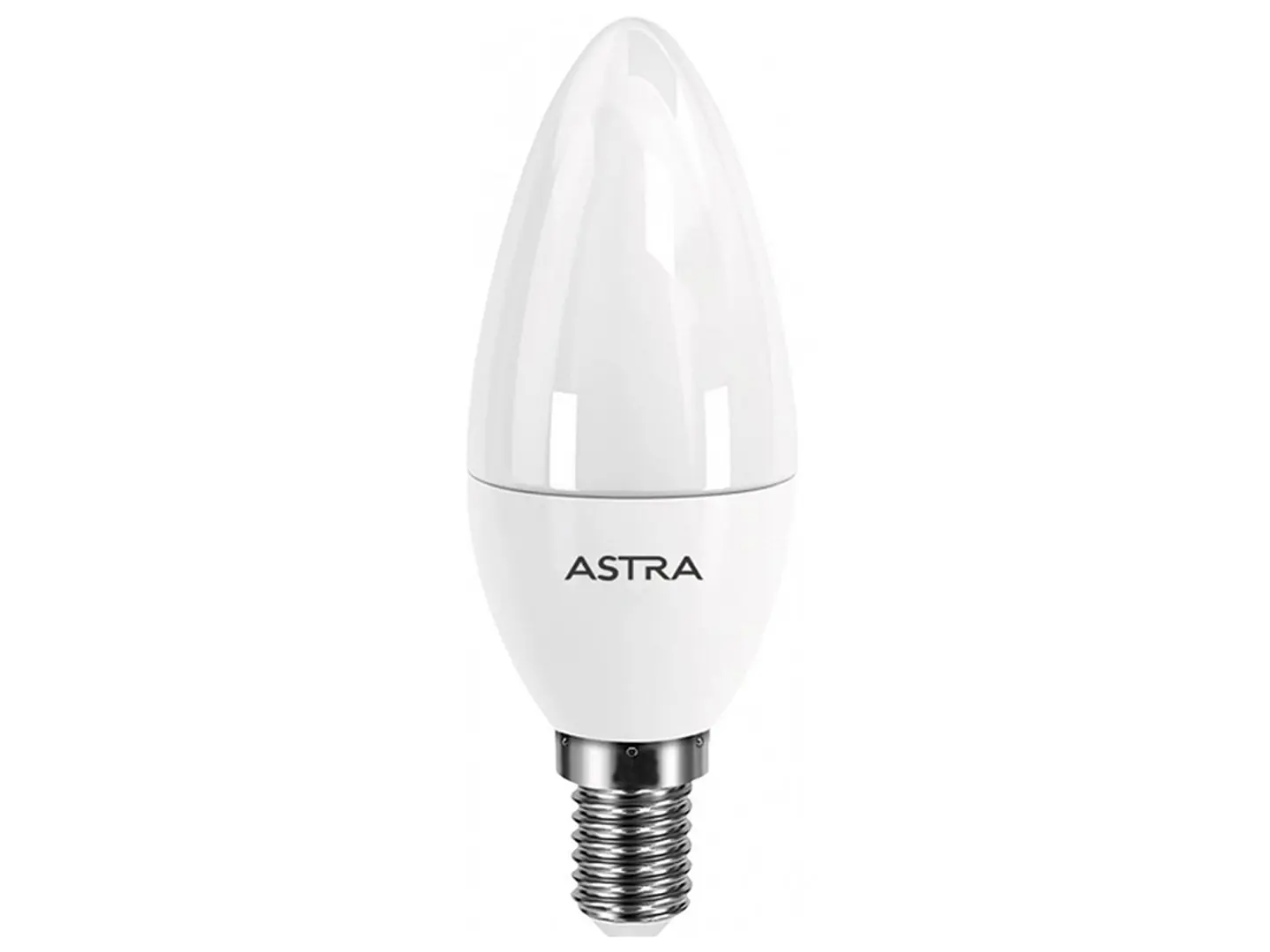 Лампа светодиодная ASTRA C37 5W E14 3000K; Штрихкод 8726353714532; страна происхождения (производства) - Китай