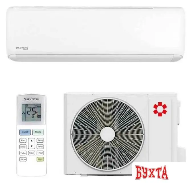 Кондиционер Kentatsu TIBA Inverter KSGTI26HZRN1/KSRTI26HZRN1