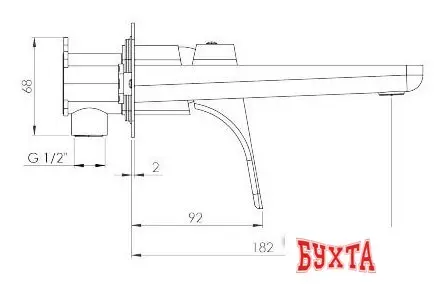 Смеситель Deante Hiacynt BQH 054L