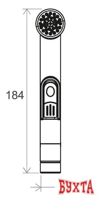 Гигиенический душ Ravak BM 040 962.00 X07P269