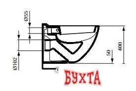 Унитаз Ideal Standard Evrovit [V340301]