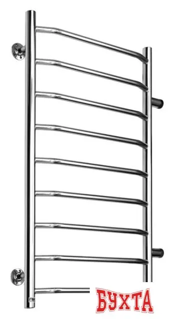 Полотенцесушитель Ростела Трапеция боковое подключение 1" 9 перекладин 40x100 см